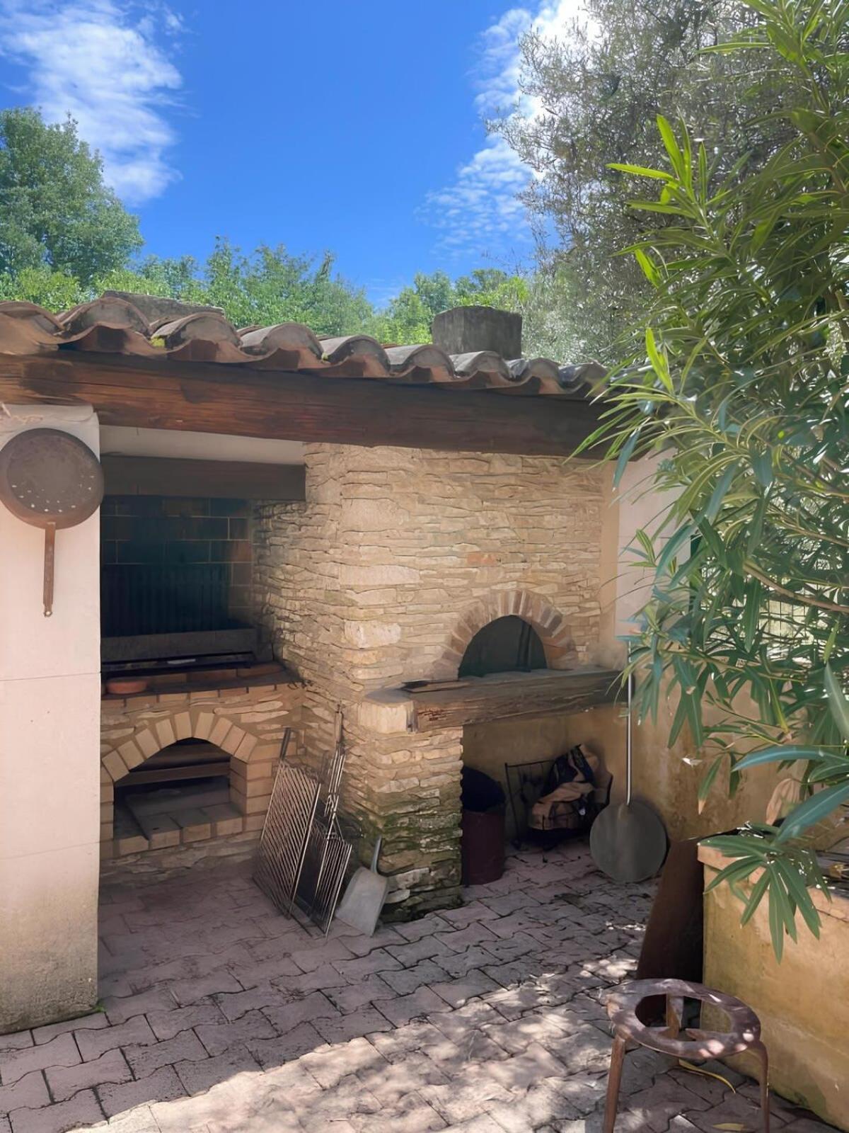 Les Oliviers - Villa 10 People - 5 Min Ardeche Saint-Julien-de-Peyrolas Exterior foto