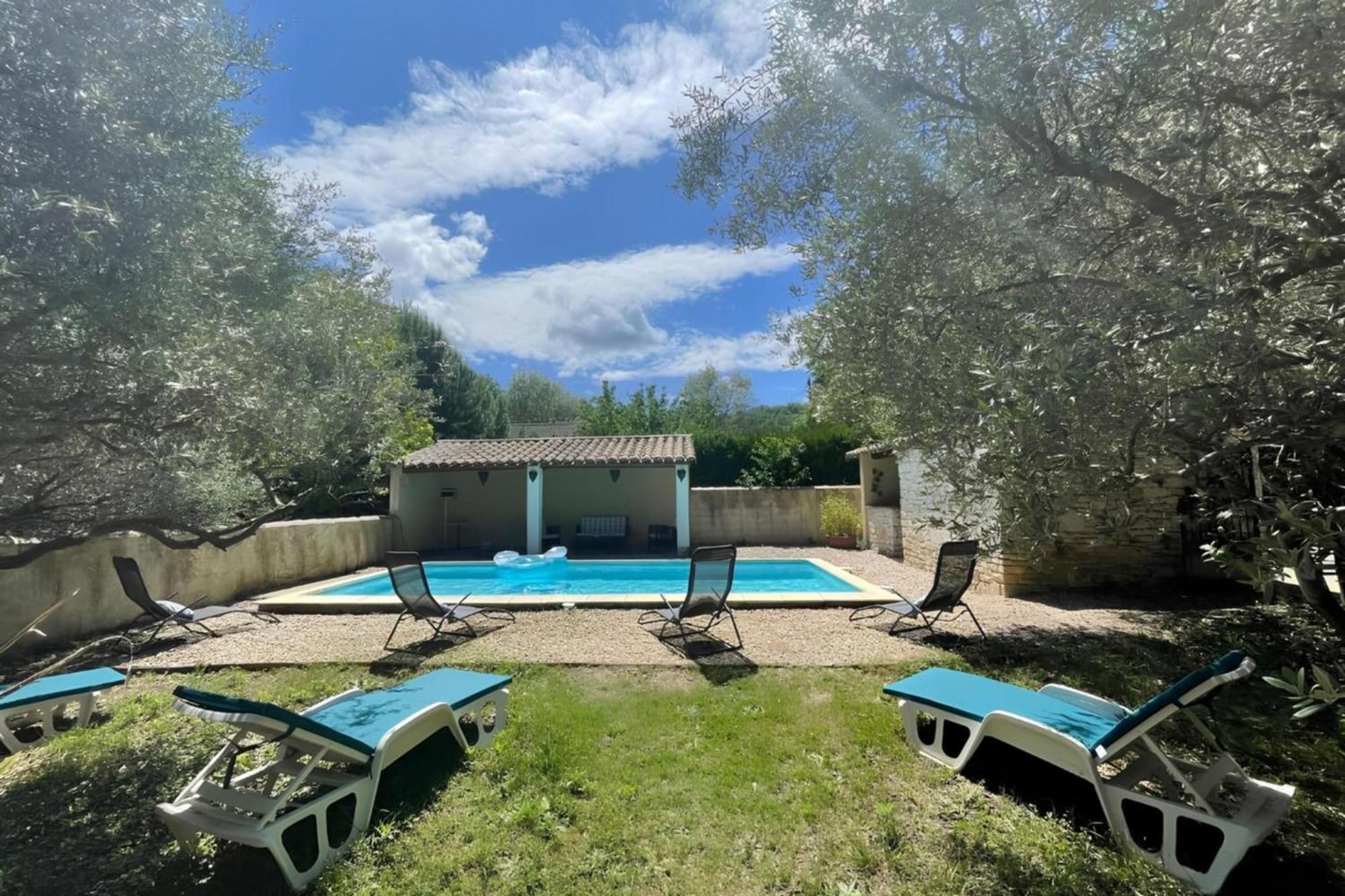 Les Oliviers - Villa 10 People - 5 Min Ardeche Saint-Julien-de-Peyrolas Exterior foto