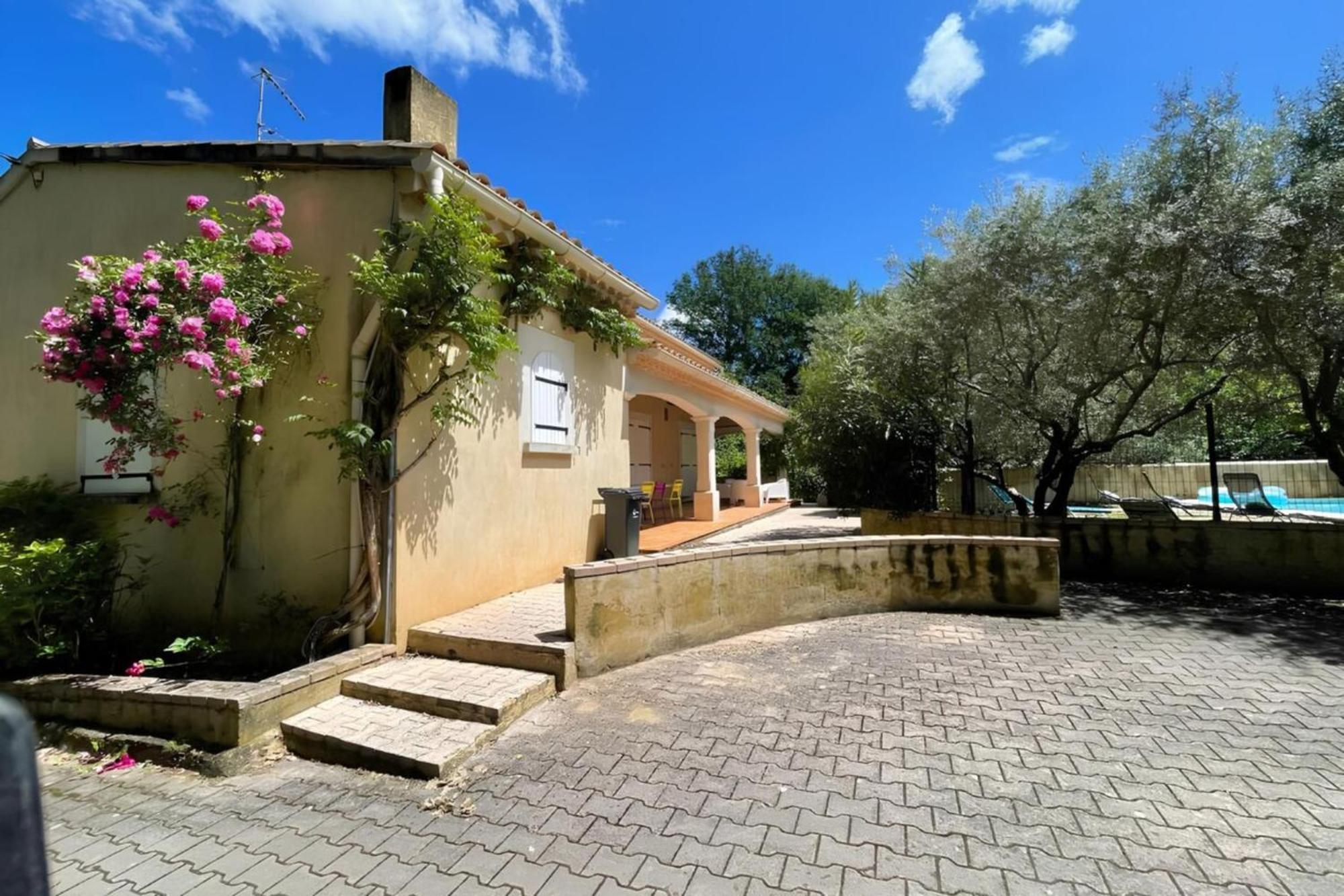 Les Oliviers - Villa 10 People - 5 Min Ardeche Saint-Julien-de-Peyrolas Exterior foto
